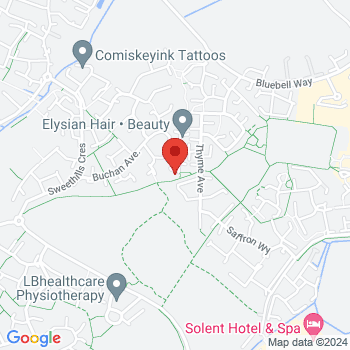 map of 50.8844103286,-1.2548277514
