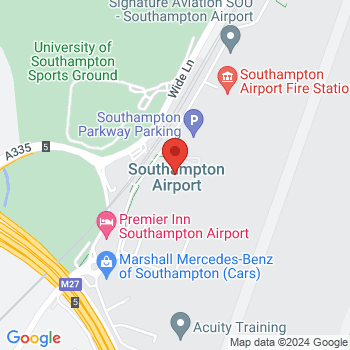 map of 50.9503652195,-1.3615690321