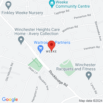 map of 51.0745192,-1.3355032