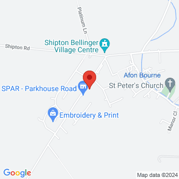 map of 51.2076397652,-1.6746064644