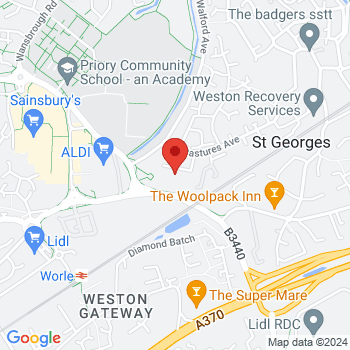 map of 51.3607106241,-2.9050830721
