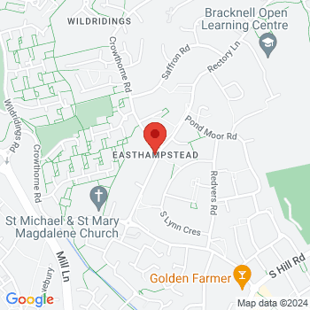 map of 51.4029305,-0.7572875