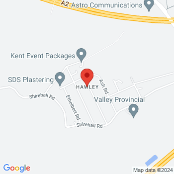 map of 51.4222184,0.2219131