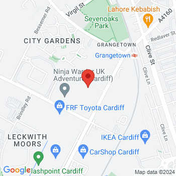 map of 51.4657360624,-3.1936428749