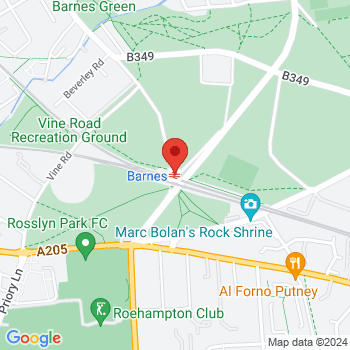map of 51.4671276557,-0.242009643