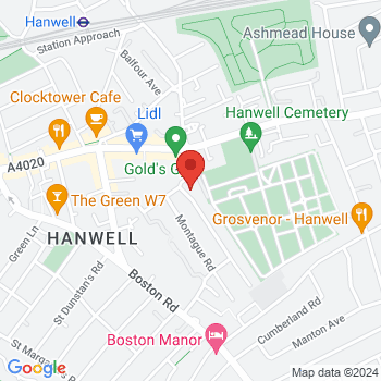 map of 51.5077637229,-0.334357616