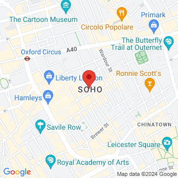map of 51.513630027,-0.1366529936