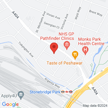 map of 51.547268,-0.277159