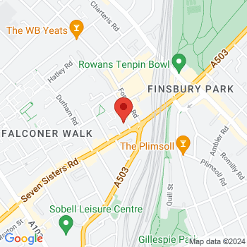 map of 51.5632266461,-0.1086840845
