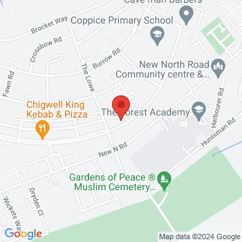 map of 51.6090117139,0.1109563771