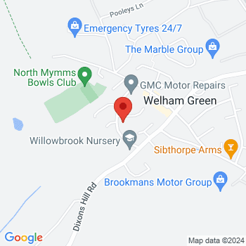 map of 51.7338960137,-0.2204549342