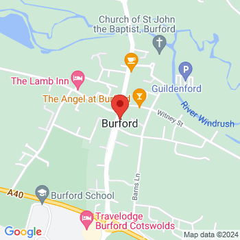 map of 51.807083,-1.63679