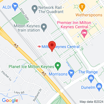 map of 52.0339686937,-0.7719477483