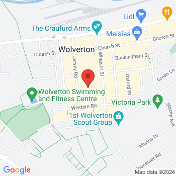 map of 52.0597856719,-0.8152472919