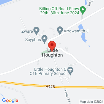 map of 52.2289539,-0.8246260000000001