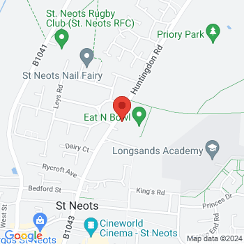 map of 52.2332383326,-0.262322446