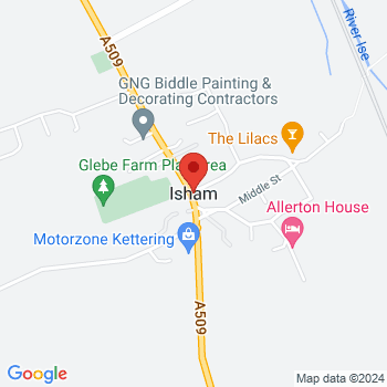 map of 52.356551,-0.7023005999999999