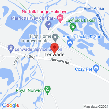 map of 52.72121,1.1150884