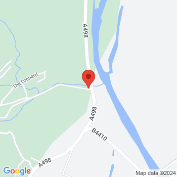 map of 52.9554981797,-4.1014358945