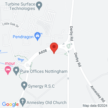 map of 53.0704863142,-1.2458207157