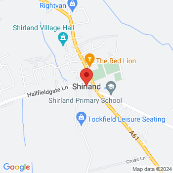 map of 53.121211,-1.404842
