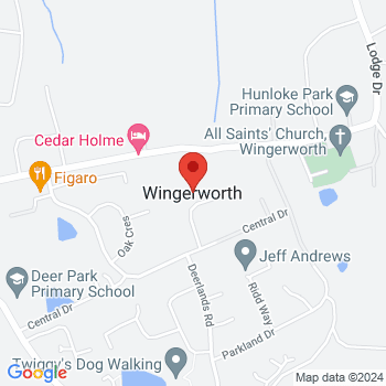 map of 53.20184,-1.433597
