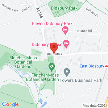 map of 53.4103463,-2.2294172