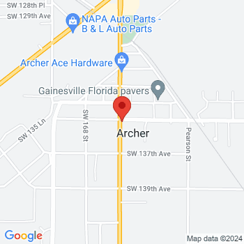 map of 29.5299677,-82.51899689999999