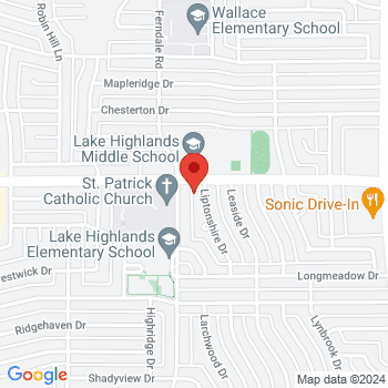 map of 32.87853,-96.70782