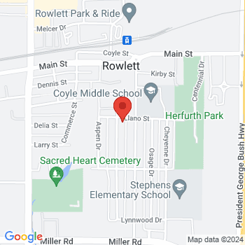 map of 32.89992,-96.56373