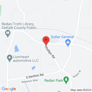 map of 33.74461,-84.13599
