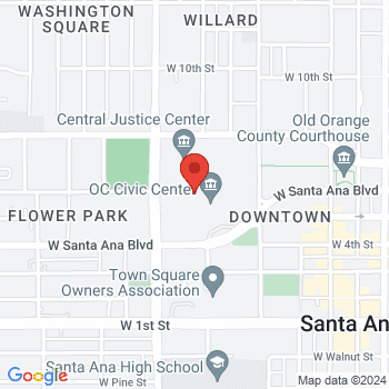 map of 33.74962,-117.87498