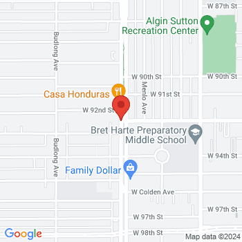 map of 33.95278,-118.29188