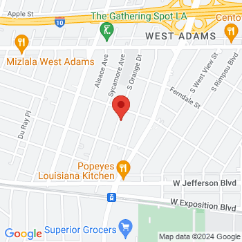 map of 34.02872,-118.3546