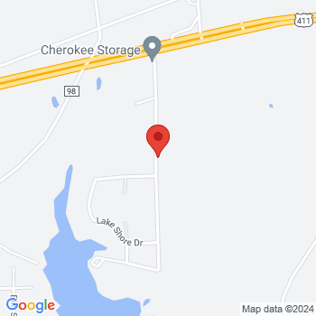 map of 34.1723,-85.76882