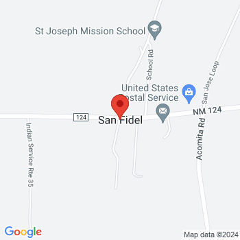 map of 35.0822634,-107.5992181