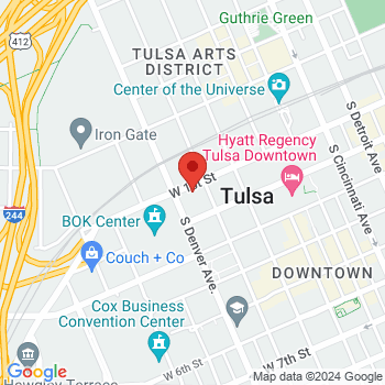 map of 36.1541,-95.9949