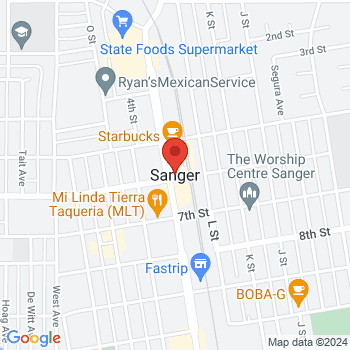 map of 36.708006,-119.5559652