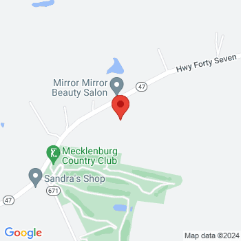map of 36.80743,-78.43198