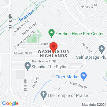 map of 38.8309429,-76.9945473