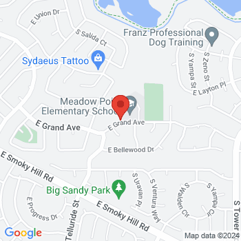 map of 39.62598,-104.77999