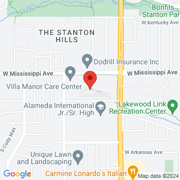map of 39.6955,-105.08411