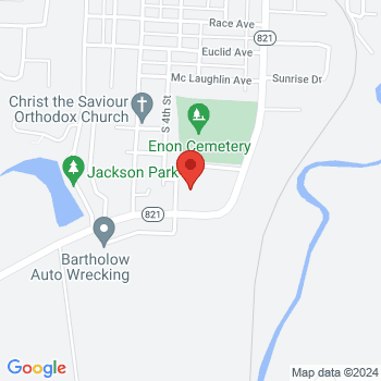 map of 39.96057,-81.54009