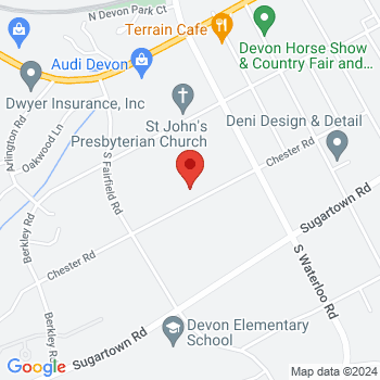 map of 40.04109,-75.42325