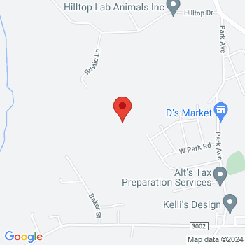 map of 40.10767,-79.60721