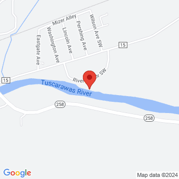 map of 40.27482,-81.58244