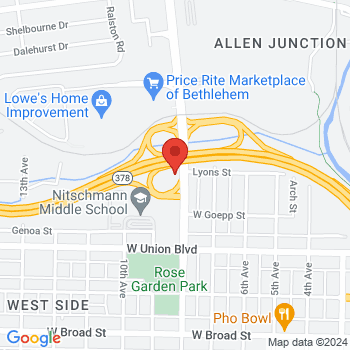 map of 40.62772,-75.39528