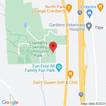 map of 40.71109,-80.10588