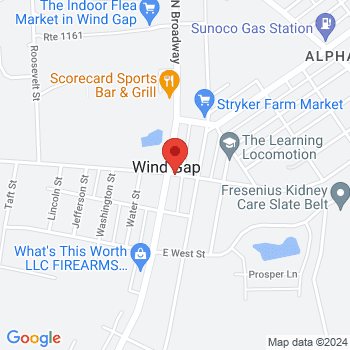 map of 40.8481509,-75.2915694