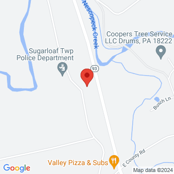 map of 41.00788,-76.07726